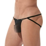 GREGG HOMME XS Gregg Homme Jock Conquistador Fishnet Mesh Jockstrap Black 160034 181 D