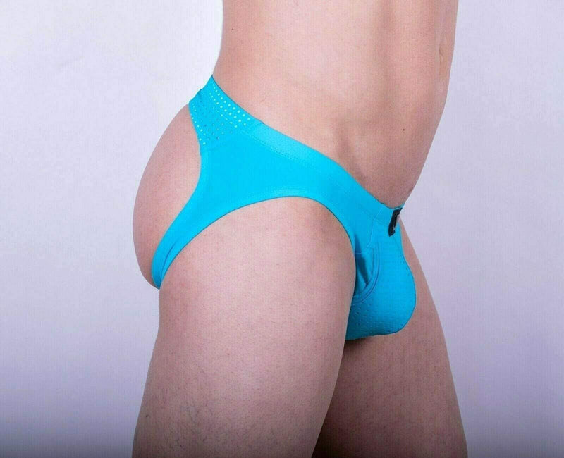 GREGG HOMME S Gregg Homme Jock Drive perforated Mesh Jockstrap  Aqua 142634 166