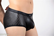 Gregg Homme IMPULSE 2.0 Boxer briefs Leather look 1019 8 - SexyMenUnderwear.com