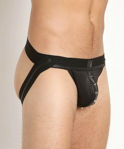 Gregg Homme Jockstrap Fetish Diablo Leather-Look Jock 142934 125 - SexyMenUnderwear.com