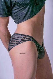 GREGG HOMME Luxury 3G Micro Low Cut brief Silver 1931 12 - SexyMenUnderwear.com