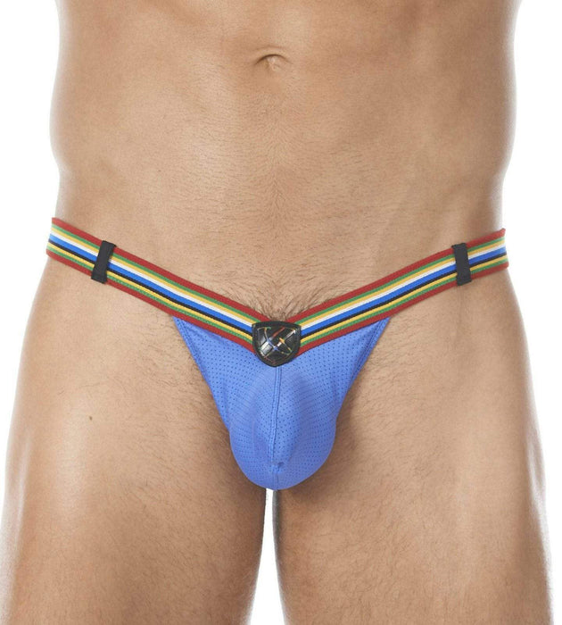 Gregg Homme sexy Thong Lover C-ring Mens Tangas Blue 122104 119 - SexyMenUnderwear.com
