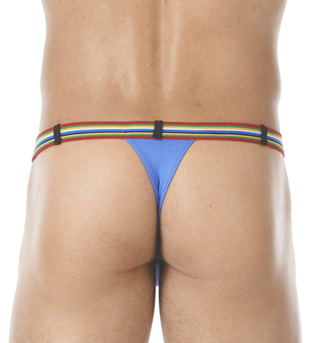 Gregg Homme sexy Thong Lover C-ring Mens Tangas Blue 122104 119 - SexyMenUnderwear.com