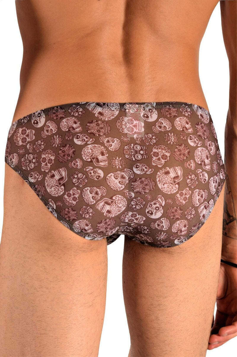 Gregg Homme Skull Mens mini Briefs No C-Ring Uboy 03 23b - SexyMenUnderwear.com