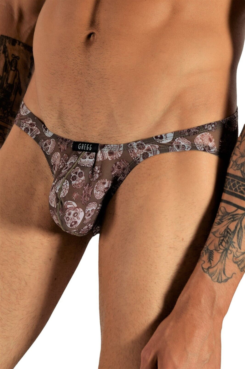 Gregg Homme Skull Mens mini Briefs No C-Ring Uboy 03 23b - SexyMenUnderwear.com