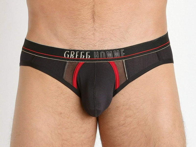 GREGG HOMME XS SMALL Gregg Homme Brief Traveler MicroModal Airjet Slip Black 132003 115