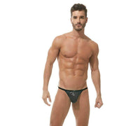Gregg Homme String Hookt Detachable G-Strings Black 162214 129 - SexyMenUnderwear.com