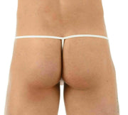 Gregg Homme Strings Beau G-String For Men White 130914 65 - SexyMenUnderwear.com