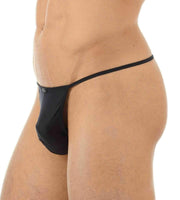 Gregg Homme Strings Beau Mens G-string Pouch Black 130914 65 - SexyMenUnderwear.com