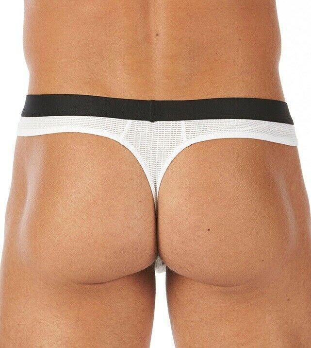Gregg Homme Thong Gentlemen Modal Tangas White 121604 111 - SexyMenUnderwear.com