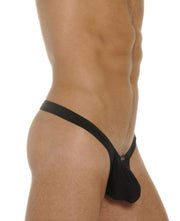 Gregg Homme Thong Gentlemen No-Ring Black Thongs NR147004 5 - SexyMenUnderwear.com