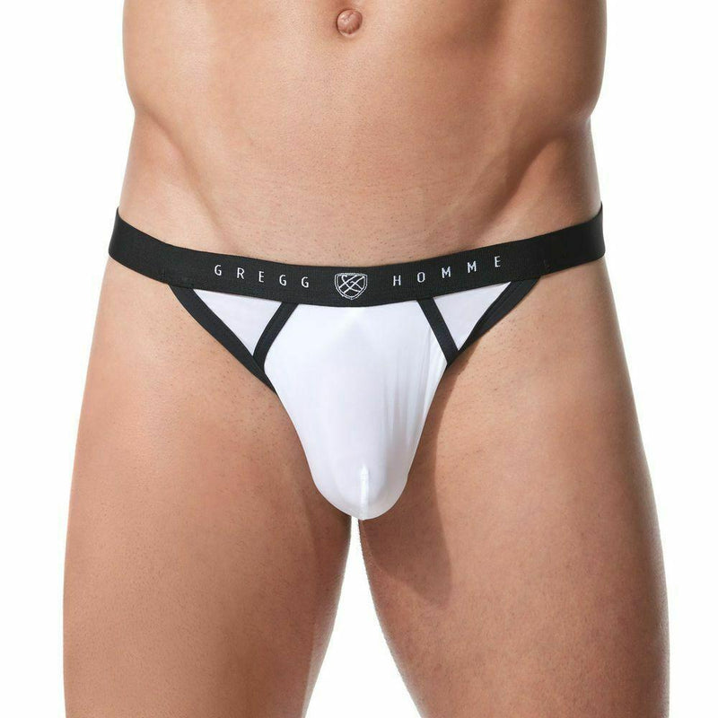Gregg Homme Thong Room Max Enhancing Pouch White 152704 47 - SexyMenUnderwear.com