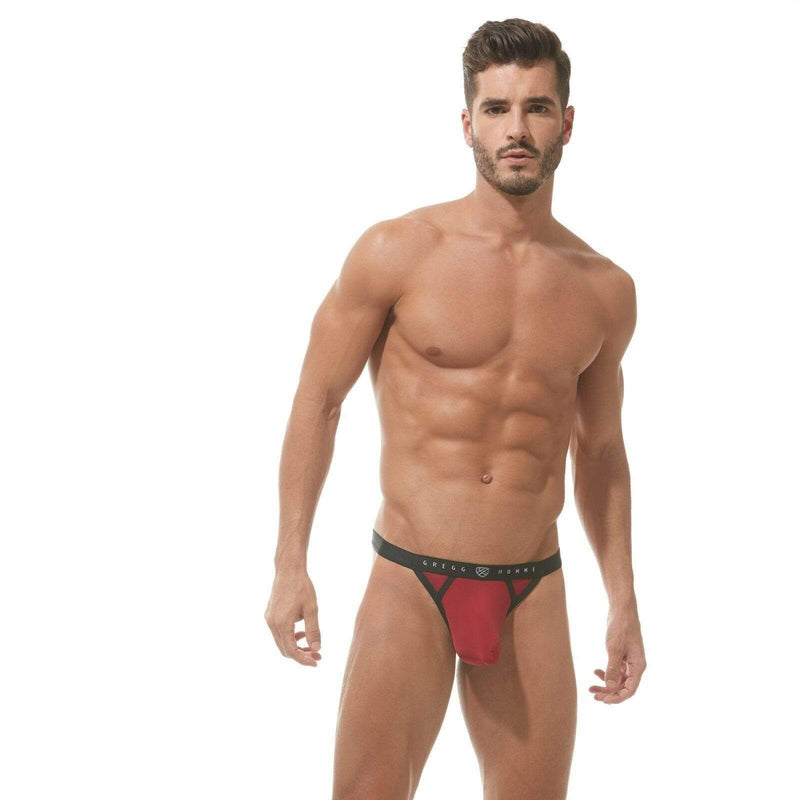 Gregg Homme Thong Room Max Spacious Pouch Red 152704 47 - SexyMenUnderwear.com