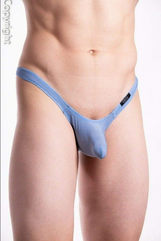 Gregg Homme Thong Torridz Blue Men Thongs Blue 87404 25 - SexyMenUnderwear.com