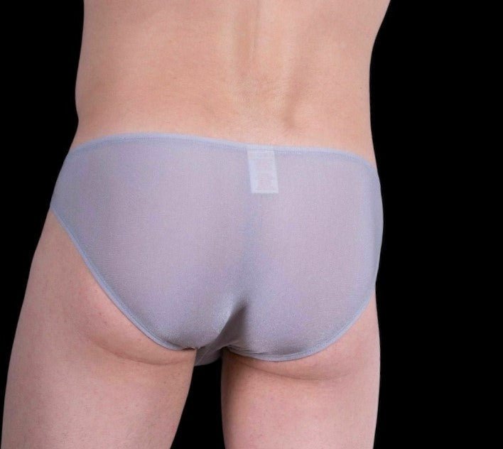 Gregg Homme Torridz Brief HyperStretch Fabric Silver 87403 19 - SexyMenUnderwear.com