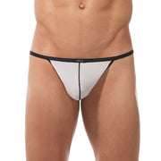 Gregg Homme Torridz Pouch C-Ring Hyper-Stretch BackLess String White 87416 - SexyMenUnderwear.com