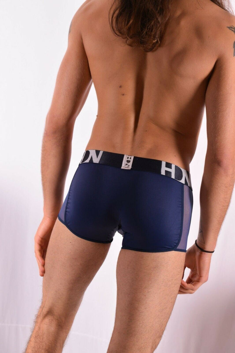 HIDDEN Boxer Trunk Mesh Boxer Stretchy Navy 964 1 - SexyMenUnderwear.com