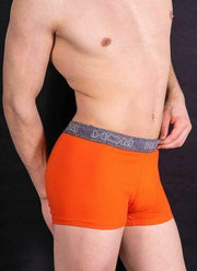 HOM Boxer Bussiness Cotton Men Underwear Orange 1 - SexyMenUnderwear.com