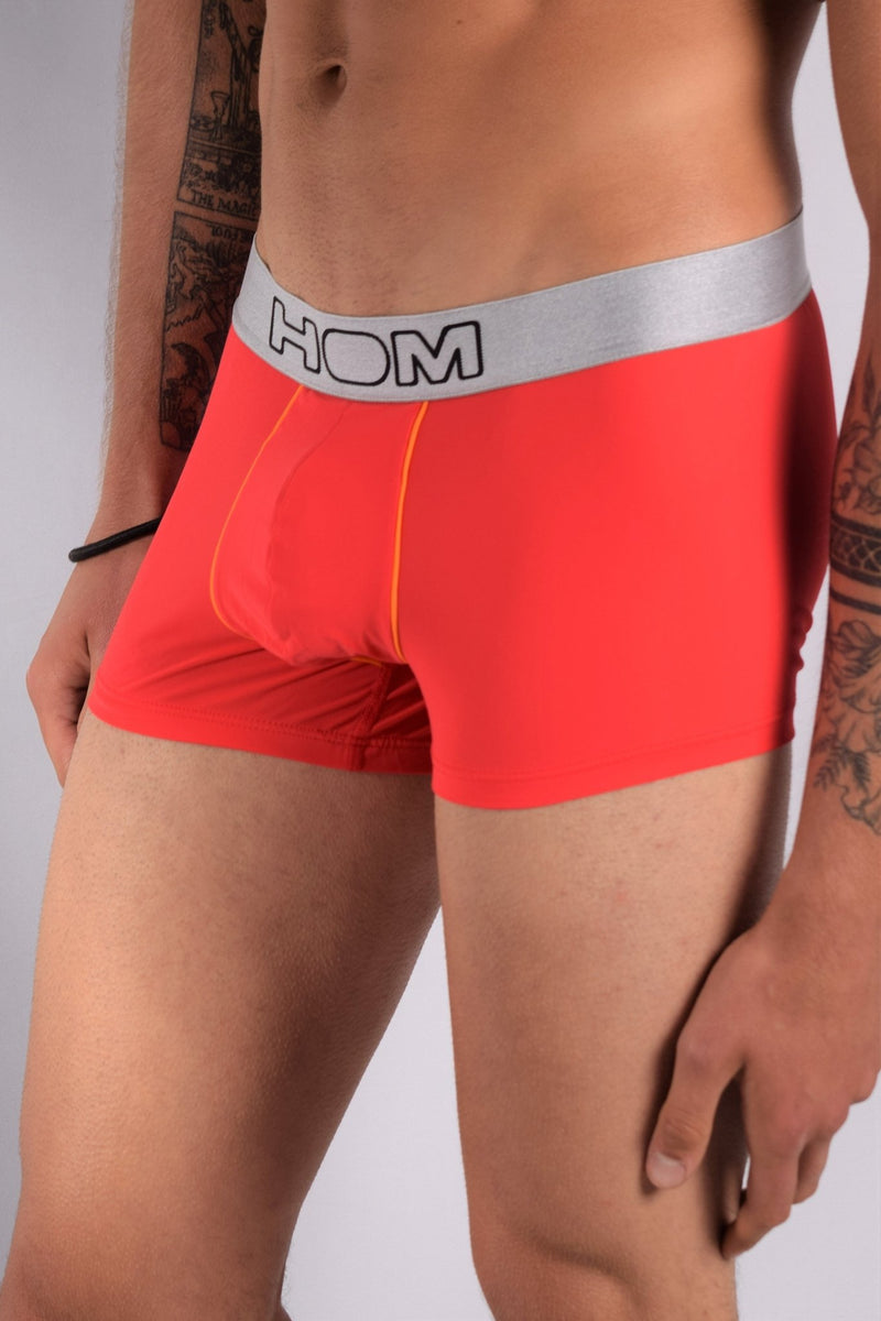 HOM Boxer Colorama Shorty Business Red 1 - SexyMenUnderwear.com
