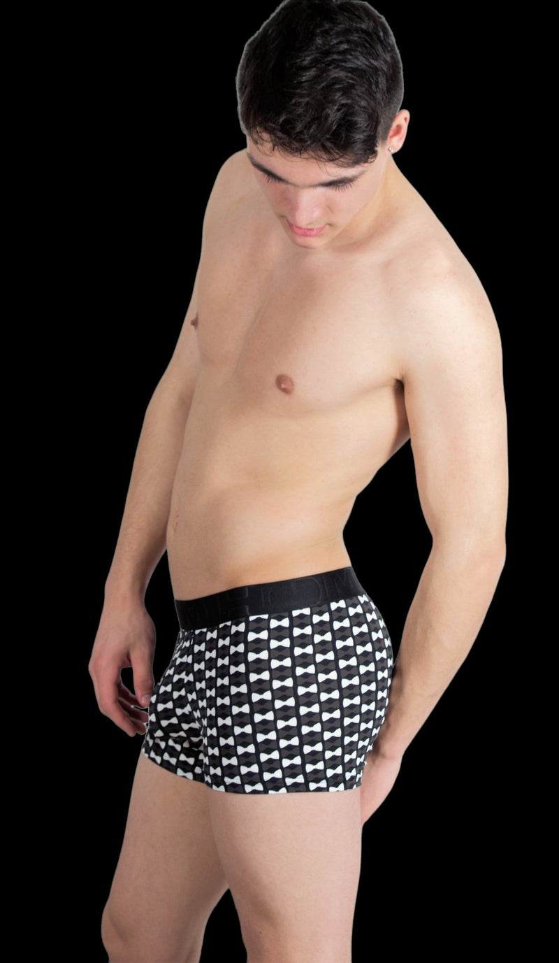 HOM Boxer For Men Bowtie Sous Vetement Pour Homme Christmas MEDIUM 1 - SexyMenUnderwear.com