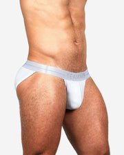ICON Sport Briefs TEAMM8 Micro-Modal Quick Dry Fabric Brief White 24 - SexyMenUnderwear.com