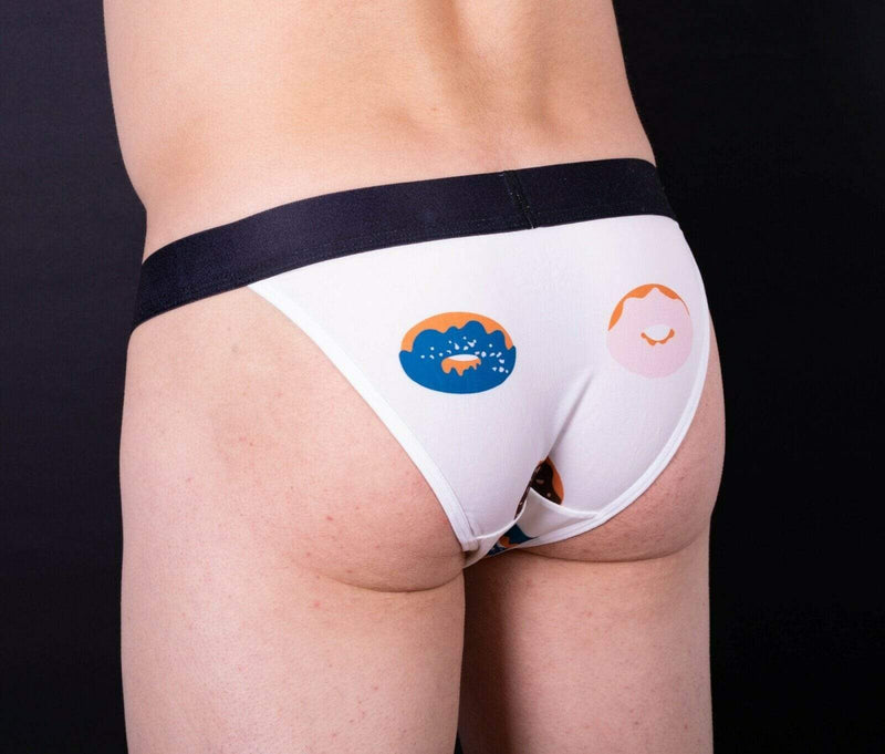 JJ Malibu Donuts WOMAN Brief Cut Sexy Emo Twink boy Curious Beavour 3 - SexyMenUnderwear.com