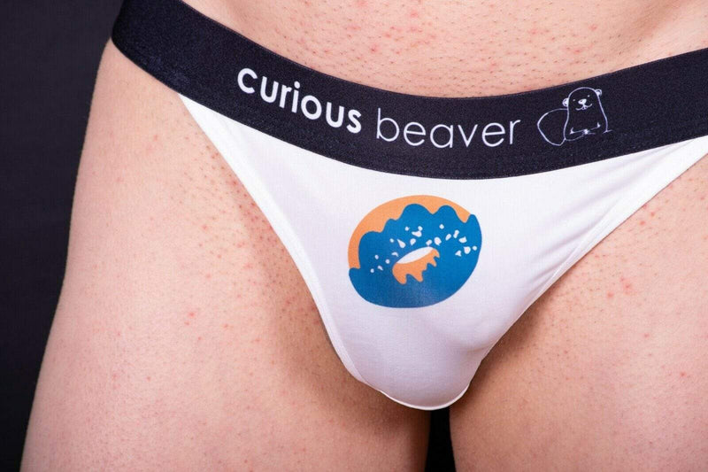 JJ Malibu Donuts WOMAN Brief Cut Sexy Emo Twink boy Curious Beavour 3 - SexyMenUnderwear.com
