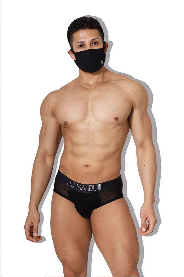 JJ MALIBU Mask Pineaple Logo Canada Made Fashion Face Mask Washable Coton 2 - SexyMenUnderwear.com