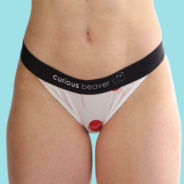 JJ Malibu XS - JJ Malibu lollypop WOMEN sexy emo twink boy mini briefs so thin ! 8 XS