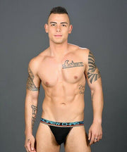 Jock Almost Naked Cotton Fabric Undies Black 91089 28 - SexyMenUnderwear.com