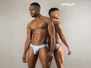 Jockstrap ErgoWear MAX XV Jock With Extra Soft Athletic Support Sky Blue 1191 33 - SexyMenUnderwear.com