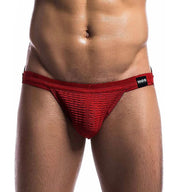 Jockstrap Malebasics MOB Jock Fetish Swim-Jock Lycra Red MBL101 1 - SexyMenUnderwear.com