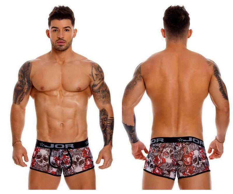 JOR Boxer Detroit Trunks Sport Body-Defining Microfiber Pouch 1135 3 - SexyMenUnderwear.com