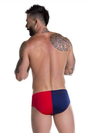 JOR Swimwear Verona Swim Brief Navy-Red 0758 2 - SexyMenUnderwear.com