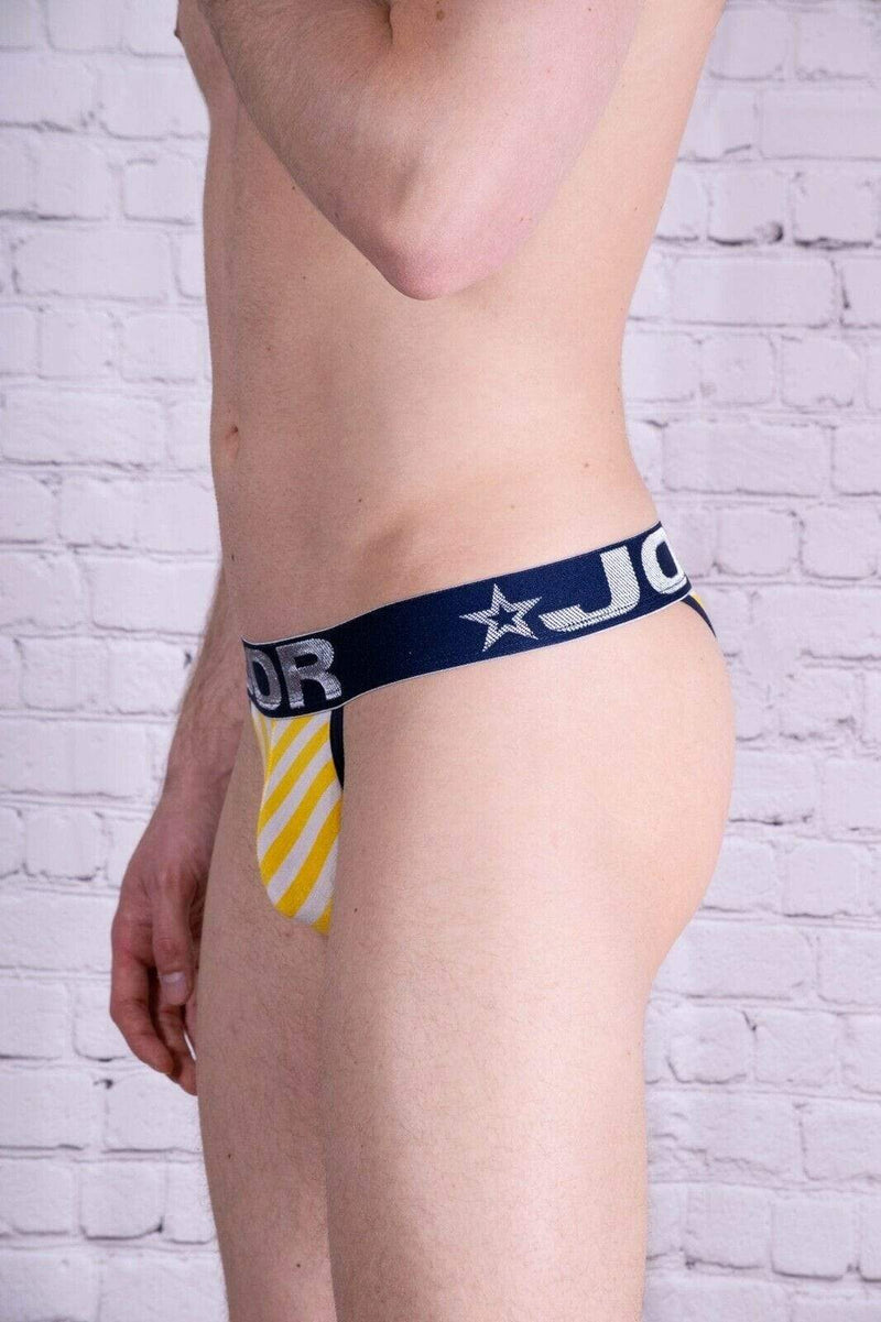 JOR Thong Travel Tanga Para Hombres Yellow 0726 1 - SexyMenUnderwear.com