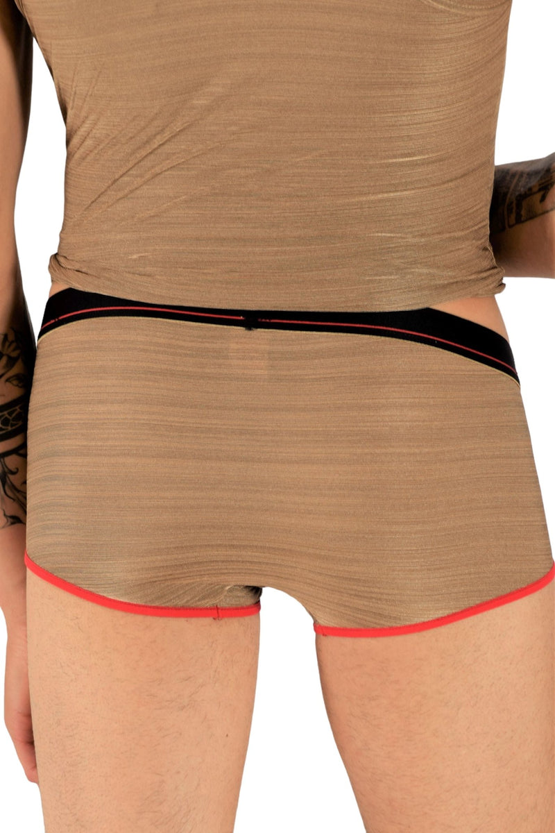 Kit Gregg Homme LUX Tank Top and Boxer Soft Gold 102222-05 - SexyMenUnderwear.com