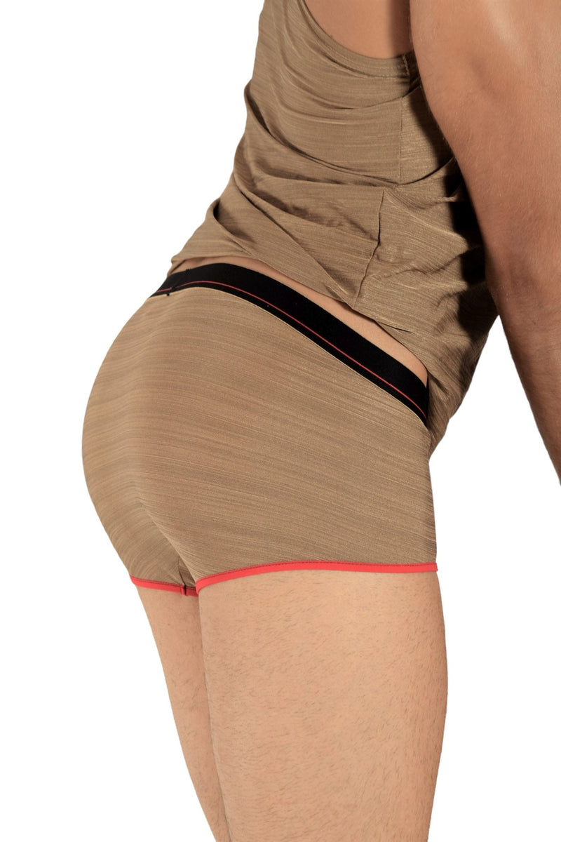 Kit Gregg Homme LUX Tank Top and Boxer Soft Gold 102222-05 - SexyMenUnderwear.com