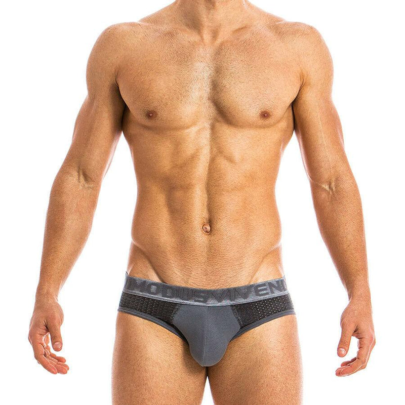 LARGE Briefs Modus Vivendi Brief Wolf Grey 18812 83 - SexyMenUnderwear.com