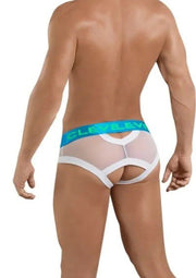 Large Clever Jockstrap Angelic Jock 3017 White 4 - SexyMenUnderwear.com