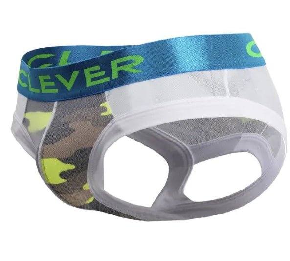 Large Clever Jockstrap Angelic Jock 3017 White 4 - SexyMenUnderwear.com