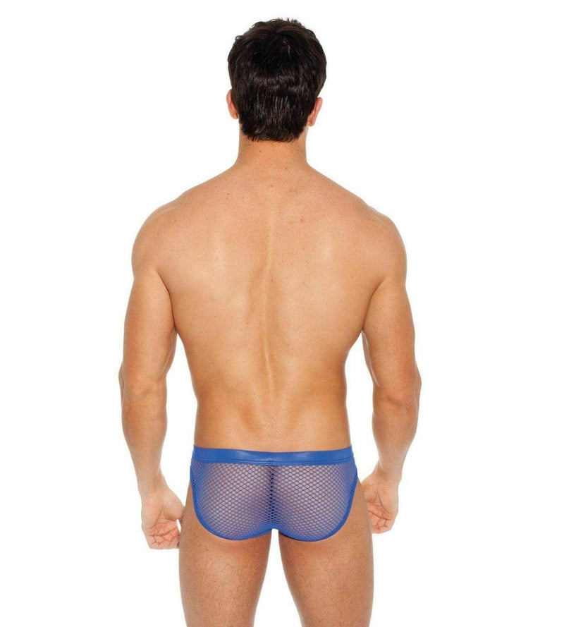LARGE Gregg Homme Brief Beyond Doubt Mesh Sexy Slip Royal Large 110213 103 - SexyMenUnderwear.com