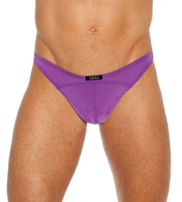 LARGE Gregg Homme Thong Wonder Purple 96104 G30 - SexyMenUnderwear.com