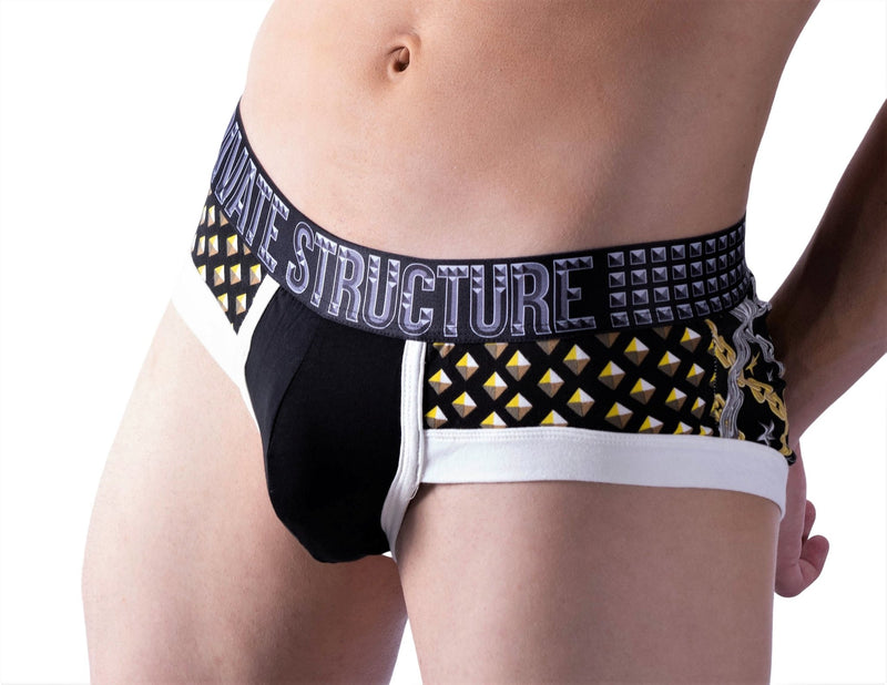 LARGE Mini Brief Chains Private Structure 1-4 - SexyMenUnderwear.com