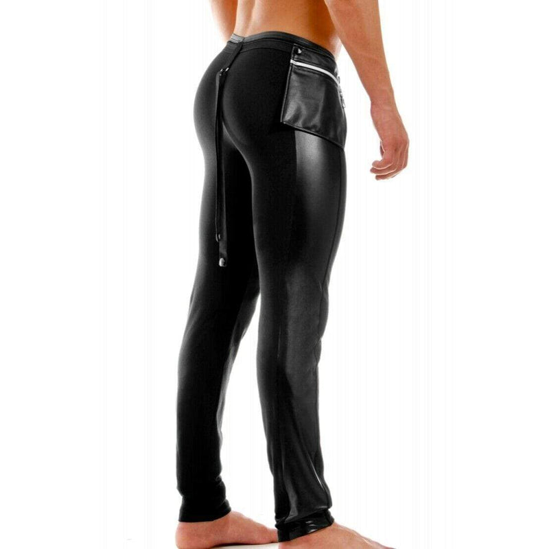 LARGE Modus Vivendi Legging Latex Long Sexy Collant 11262 60 - SexyMenUnderwear.com