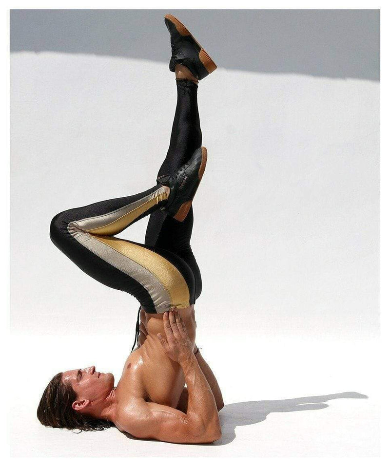 Large RUFSKIN Leggings Trophy Stretchy Cycling Running Legging Gold 8 - SexyMenUnderwear.com