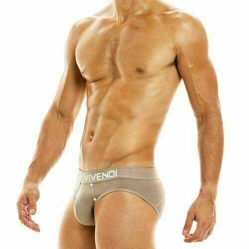 Low-Cut Briefs Modus Vivendi Jeans Briefs Slip Sand 05013 37 - SexyMenUnderwear.com