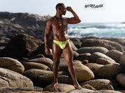 Low-Rise Swimwear ErgoWear X4D Swim-Briefs Bright Yellow 1414 - SexyMenUnderwear.com