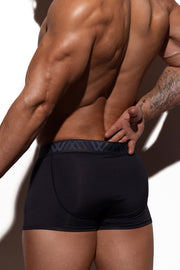 LVW AMSTERDAM Boxers Trunk High Quality Smooth Lycra Jersey ECO Boxer Navy 19B - SexyMenUnderwear.com