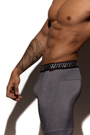 LVW AMSTERDAM Leggings Gym Sportwear Activewear Legging Charcoal 16 - SexyMenUnderwear.com