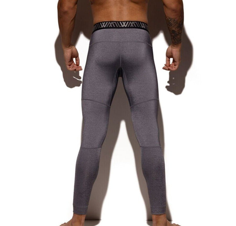 LVW AMSTERDAM Leggings Gym Sportwear Activewear Legging Charcoal 16 - SexyMenUnderwear.com